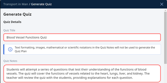 Create New Quiz with Authoring Copilot