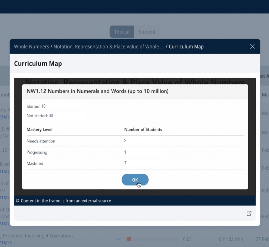 (A2,4) View ALS Learning Progress